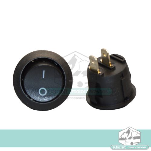 CIRCULAR SINGLE ROCKER SWITCH