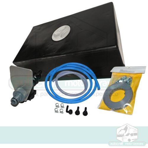 FRESH WATER KIT: 100 LITRE TANK & BACKFILL SYSTEM (+ TANK STRAP KIT)