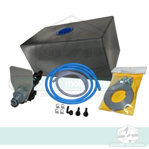 FRESH WATER KIT: 80 LITRE TANK & BACKFILL SYSTEM (+ TANK STRAP KIT)