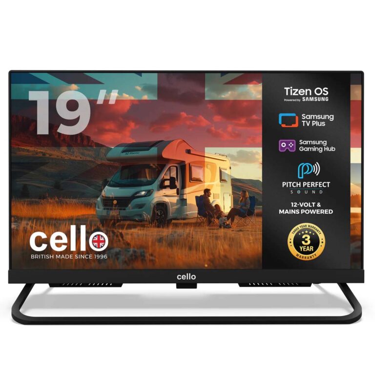 19" CELLO CAMPERVAN SMART TV
